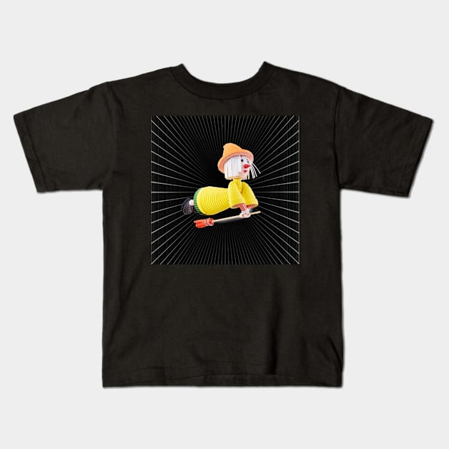 Witch Kids T-Shirt by Crazy_Paper_Fashion
